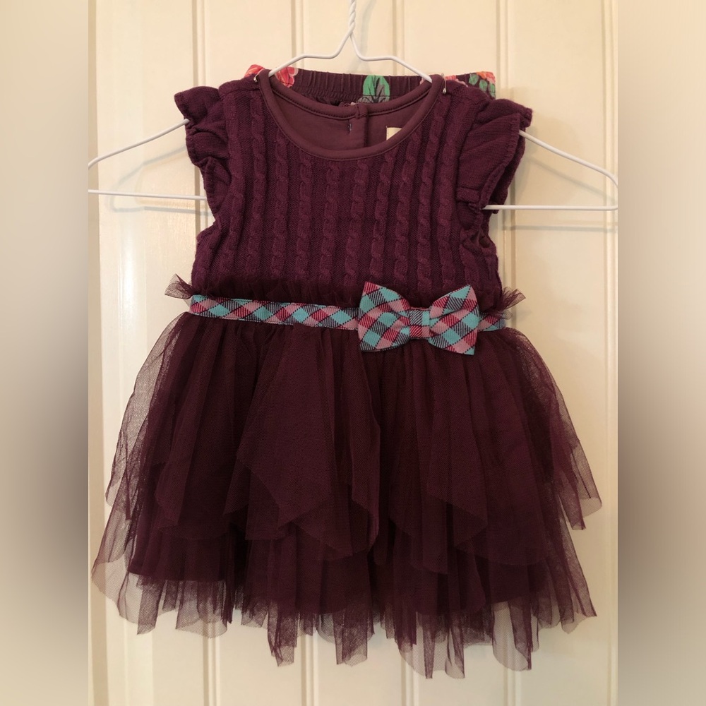 NWT Matilda Jane “Once Upon a Time Soirée” Dress , size 6-12 mo. w/ bloomers